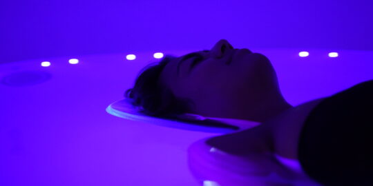 Floaten , terugdrijven naar jezelf